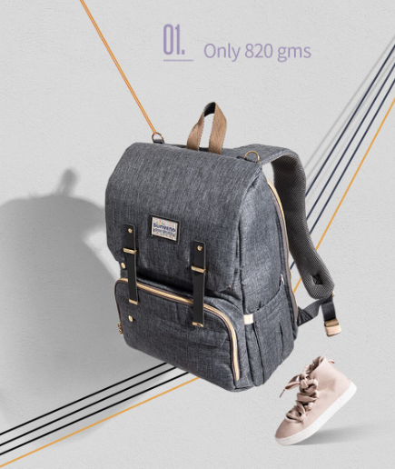 Canvas Diaper Bag Travel Backpack